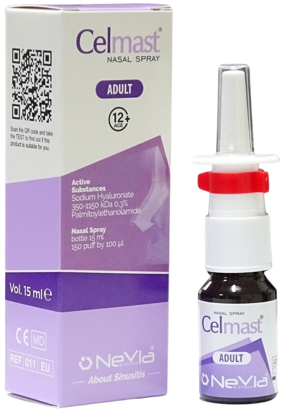 CELMAST NASAL SPRAY ADULT 15 ML