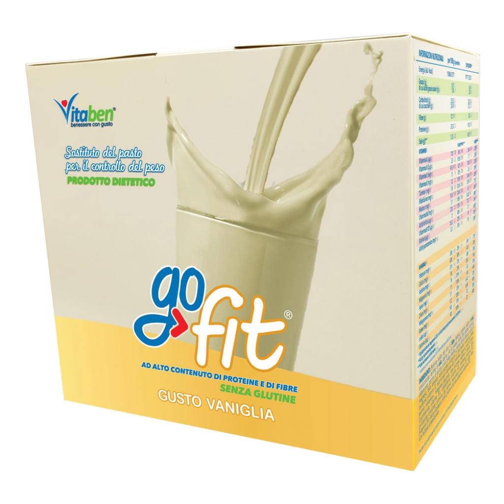 GOFIT VANIGLIA SOSTITUTO DEL PASTO 10 BUSTINE