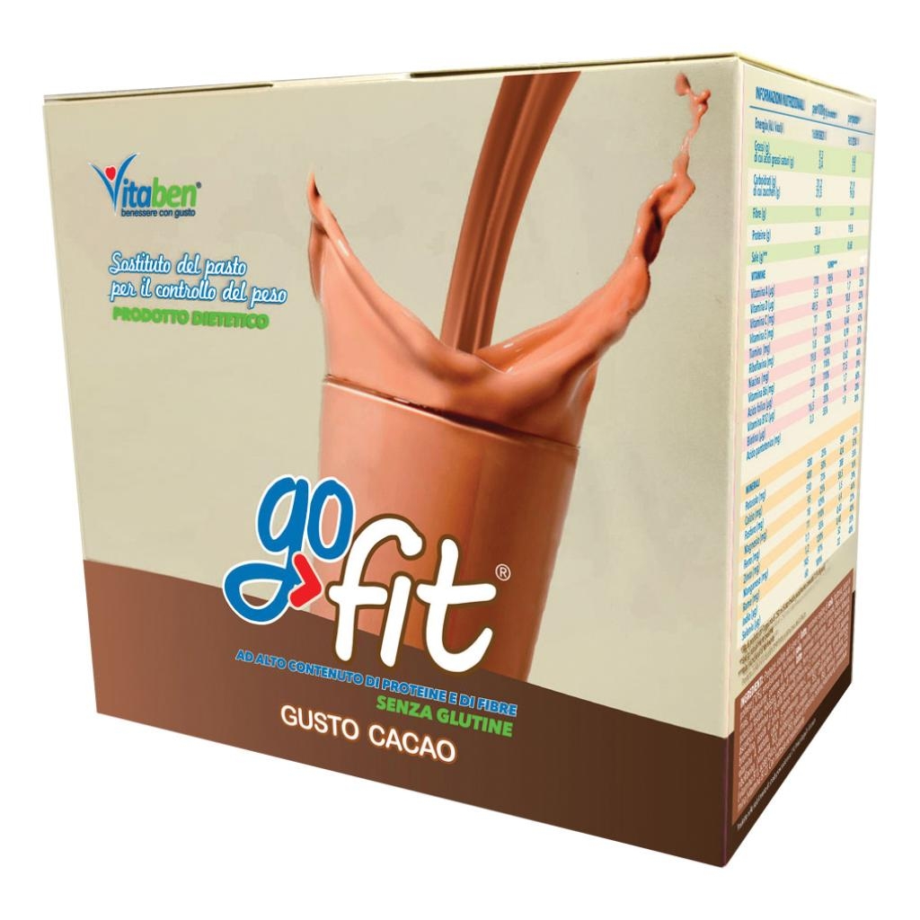 GOFIT CACAO SOSTITUTO DEL PASTO 10 BUSTINE