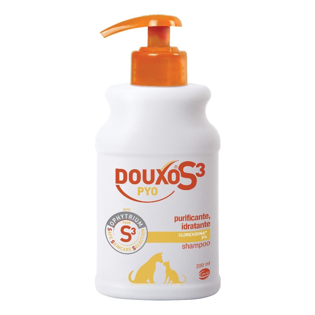DOUXO S3 PYO SHAMPOO FLACONE 200 ML