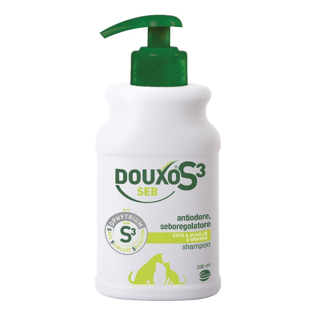 DOUXO S3 SEB SHAMPOO FLACONE 200 ML