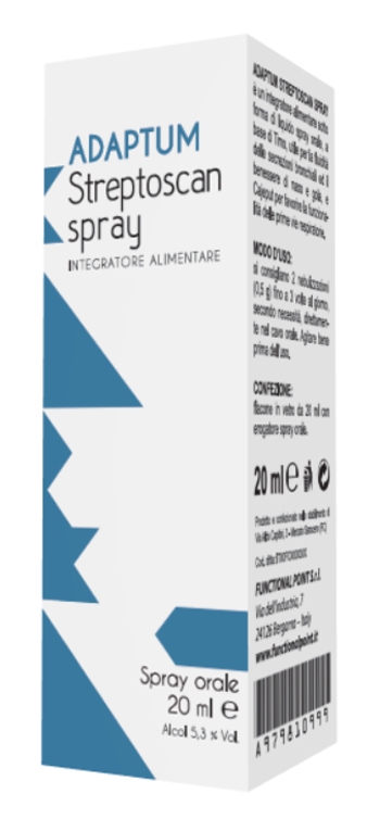 ADAPTUM STREPTOSCAN SPRAY 20 ML