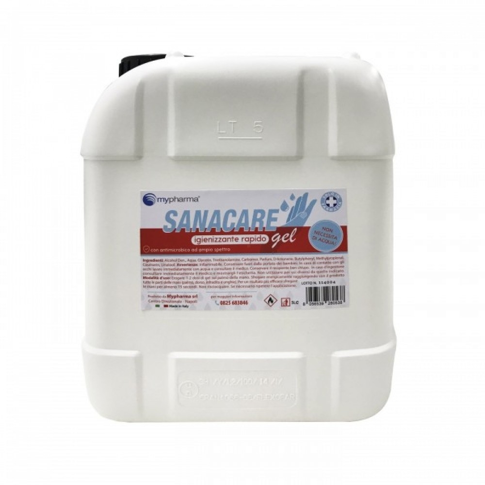 SANACARE SAPONE ANTIBATTERICO 5 LITRI