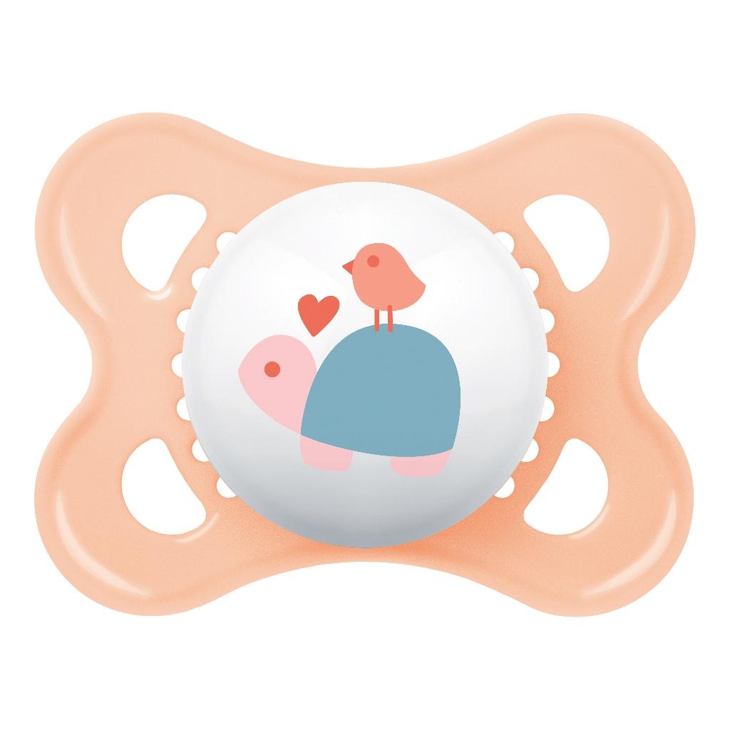 MAM SUCCHIETTO ORIGINAL 2-6 MESI SILICONE FEMMINA 2 PEZZI