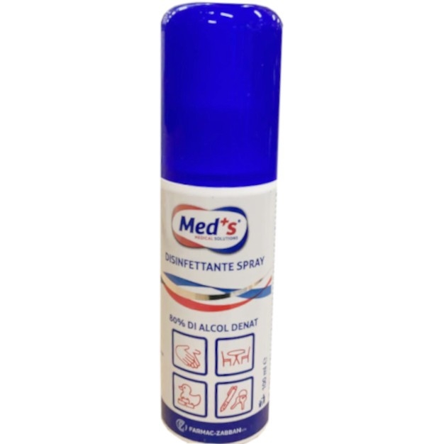 MEDS DISINFETTANTE SPRAY 80% 100 ML