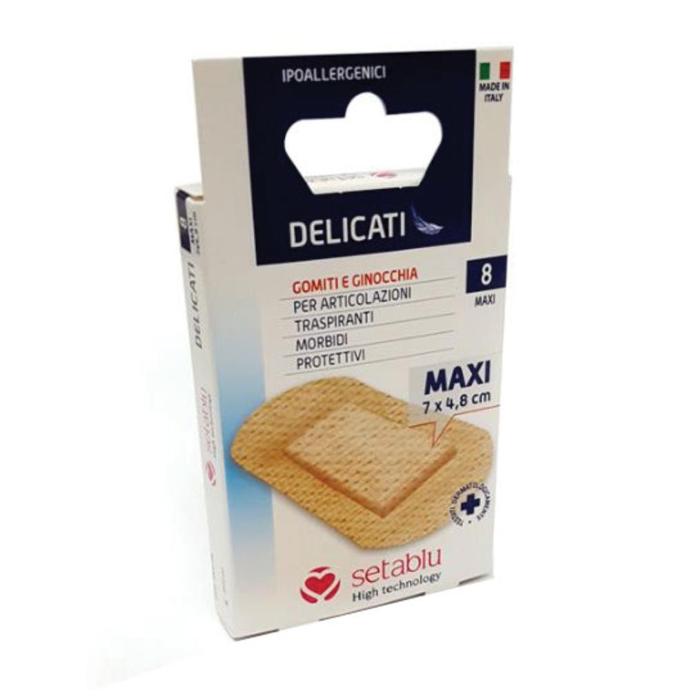 CEROTTI DELICATI GOMITO E GINOCCHIA 8 PEZZI MAXI