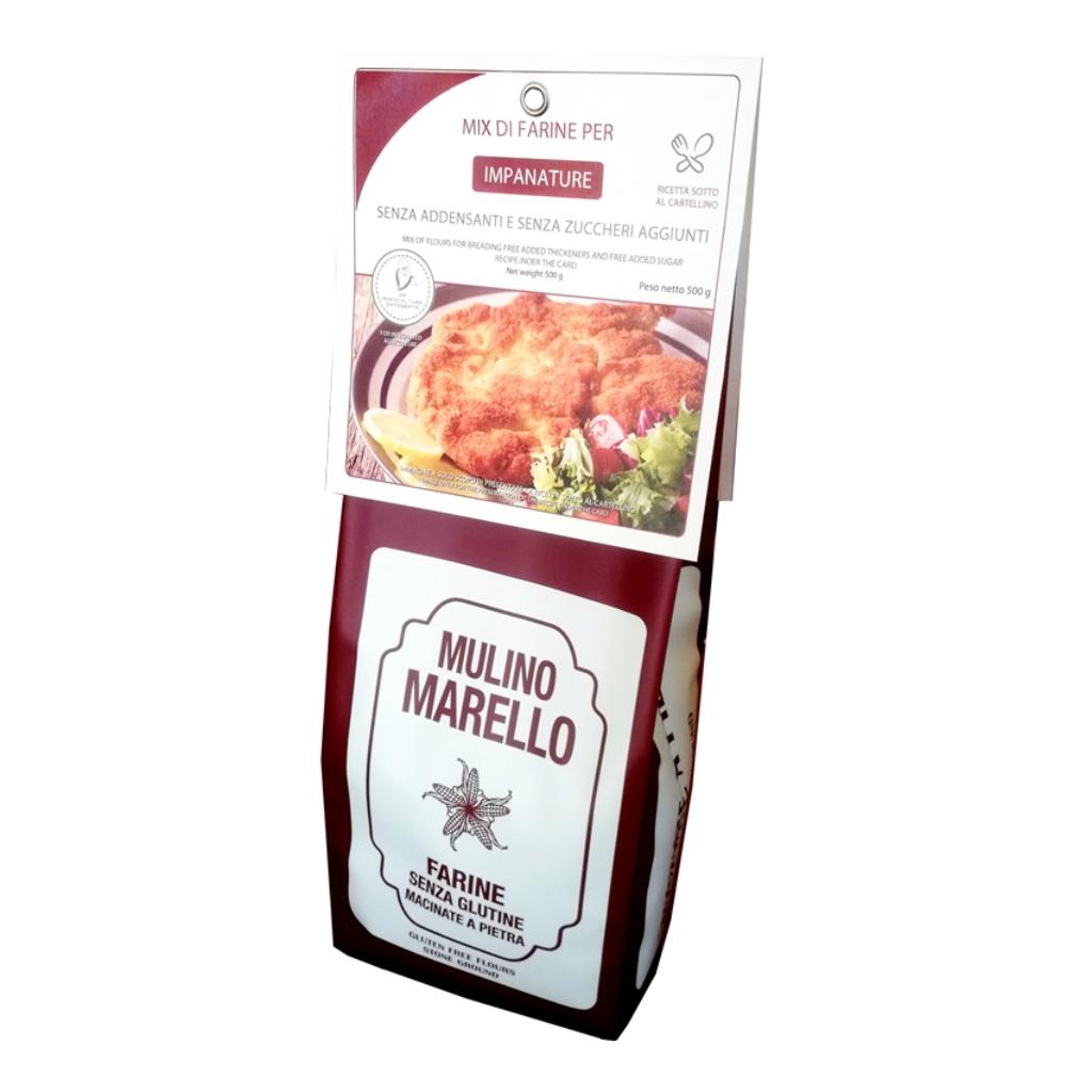 MIX DI FARINE NATURALI PER IMPANATURE 500 G