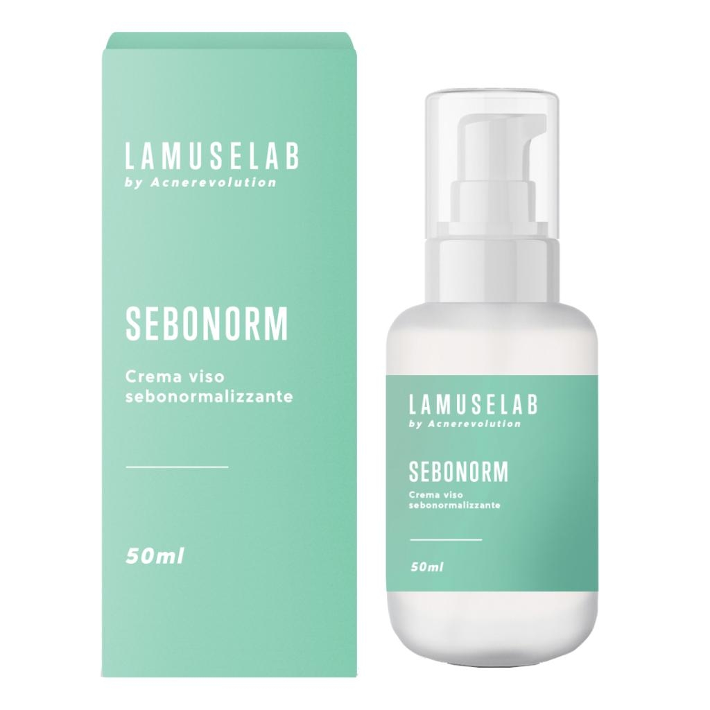 LAMUSELAB SEBONORM CREMA VISO SEBONORMALIZZANTE 50 ML