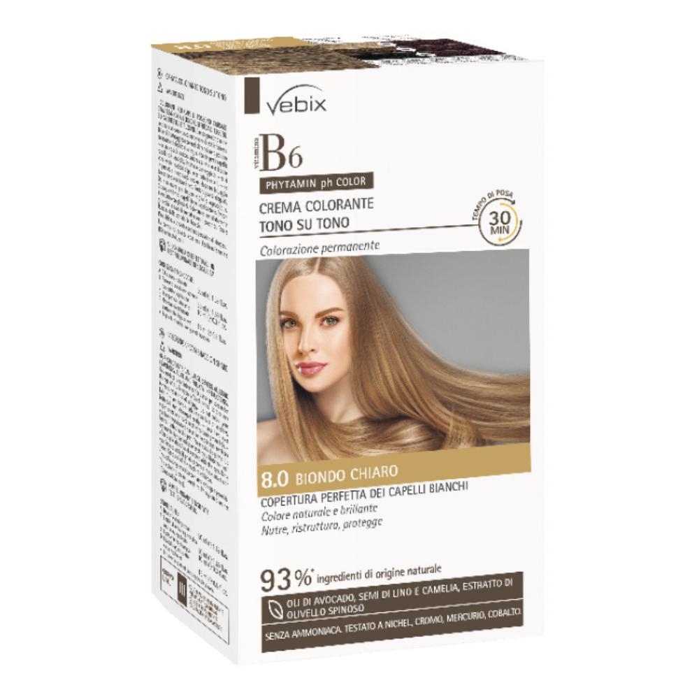 VEBIX PHYTAMIN PH COLOR 8,0 BIONDO CHIARO 125 ML