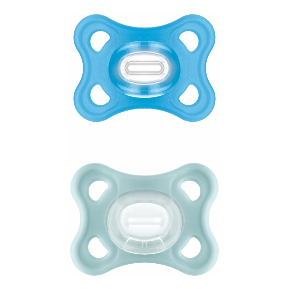 MAM COMFORT SUCCHIETTO 2-6 MESI SILICONE CONFEZIONE DOPPIA MASCHIO