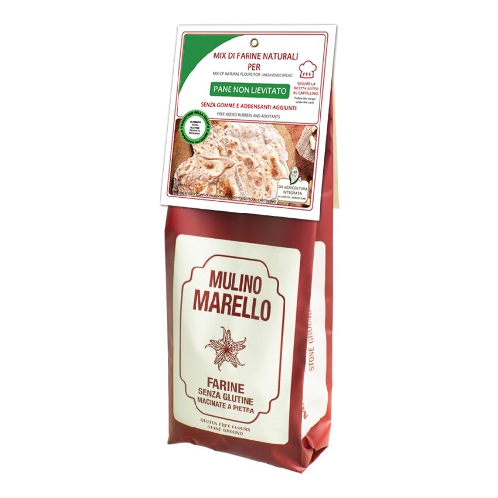 MIX FARINE NATURALI PANE NON LIEVITATO 500 G