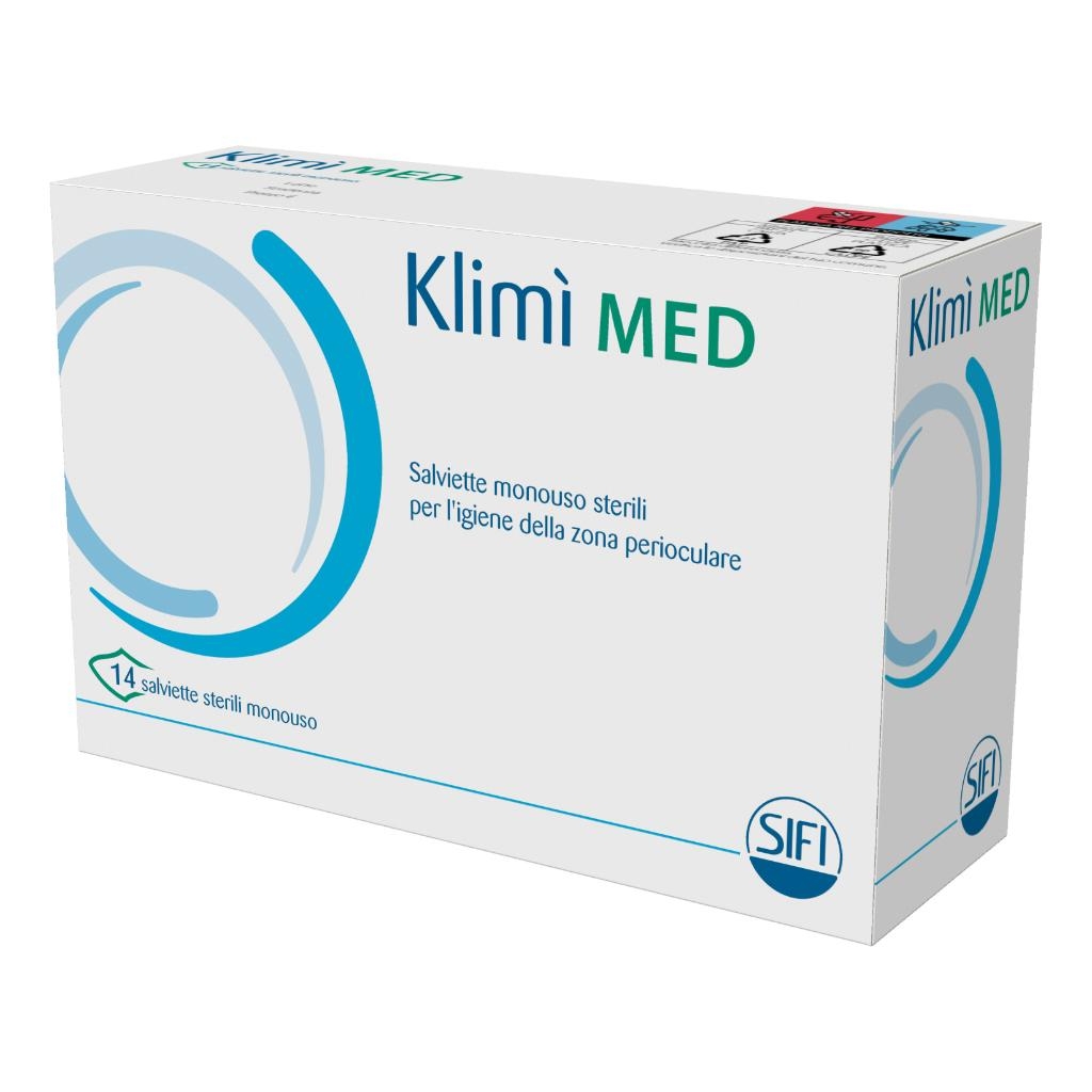 KLIMI' MED DETERGENTE PERIOCULARE 14 SALVIETTINE STERILI MONOUSO