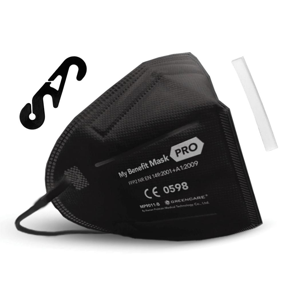 MASCHERINA MY BENEFIT MASK PRO FFP2 IIR NERA 1 PEZZO