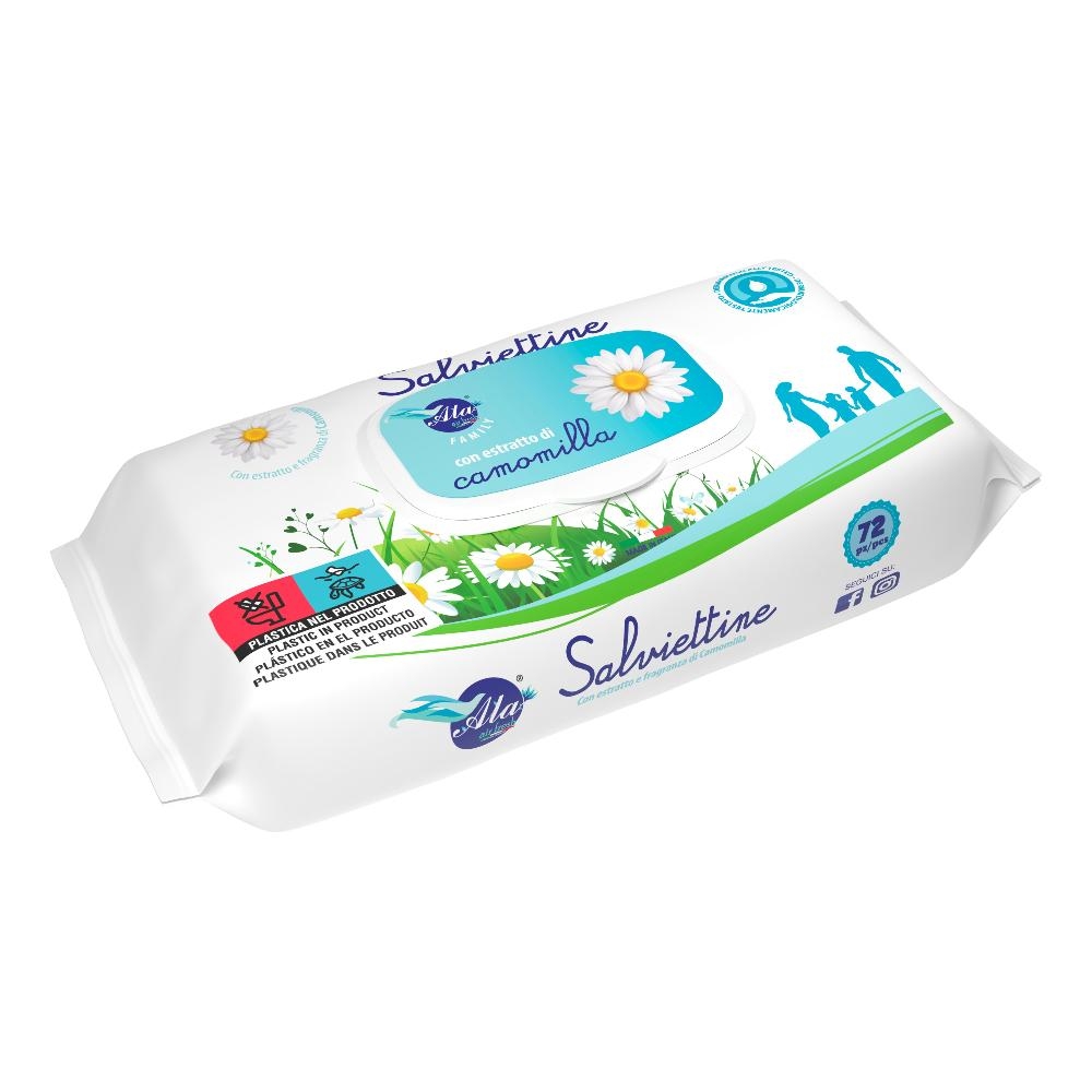 ALA BABY SALVIETTA CAMOMILLA 72 PEZZI
