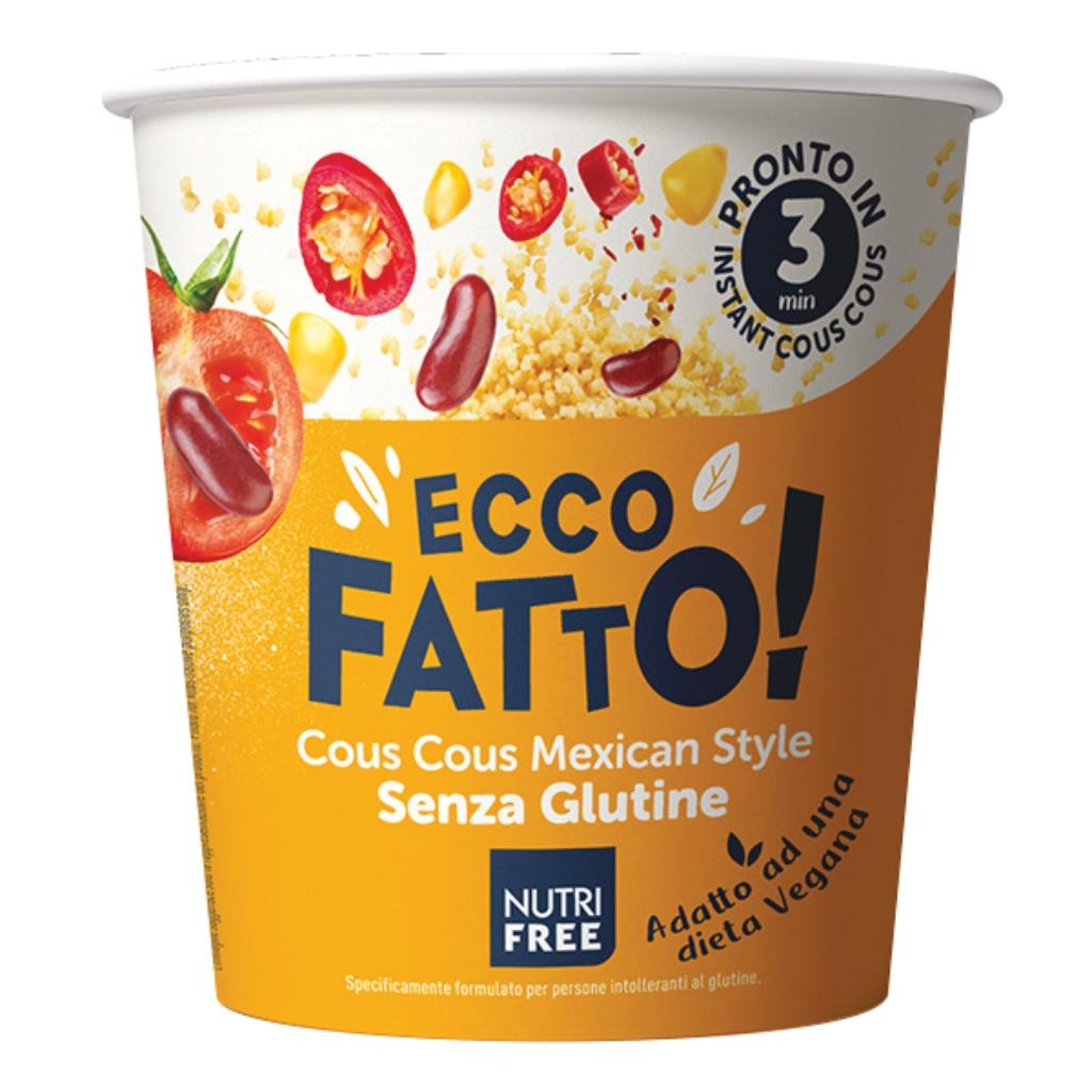 NUTRIFREE ECCO FATTO COUS COUS MEXICAN STYLE 70 G
