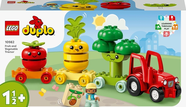 LEGO DUPLO MY FIRST 10982 IL TRATTORE DI FRUTTA E VERDURA