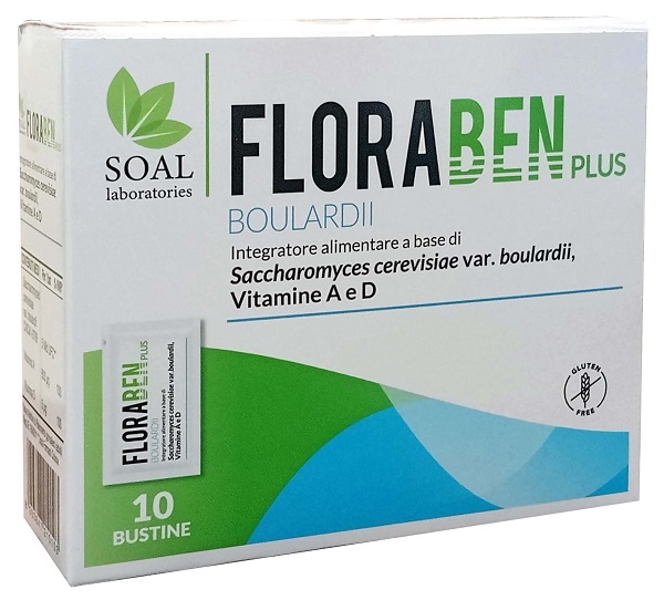 FLORABEN PLUS BOULARDII 10 BUSTINE