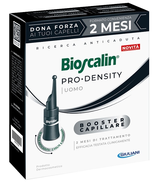 BIOSCALIN PRO DENSITY UOMO BOOSTER CAPILLARE 16 FIALE X 2,5ML