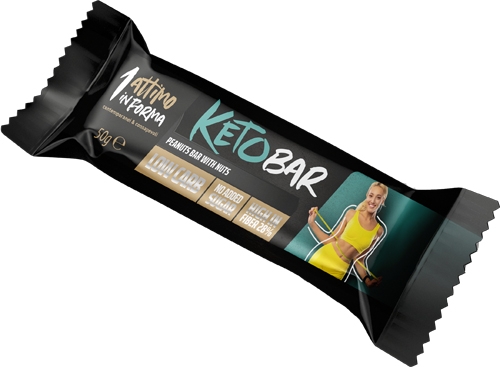 KETO BAR ARACHIDI NOCCIOLE 50 G