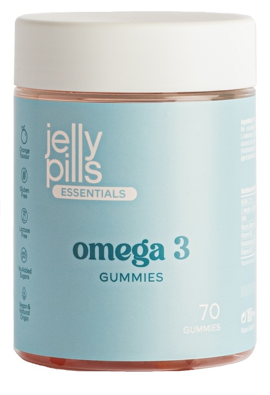 JELLY PILLS ESSENTIALS OMEGA 3 70 GUMMIES