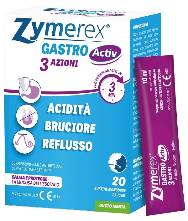 ZYMEREX GASTRO ACTIV 20 BUSTINE DA 10 ML
