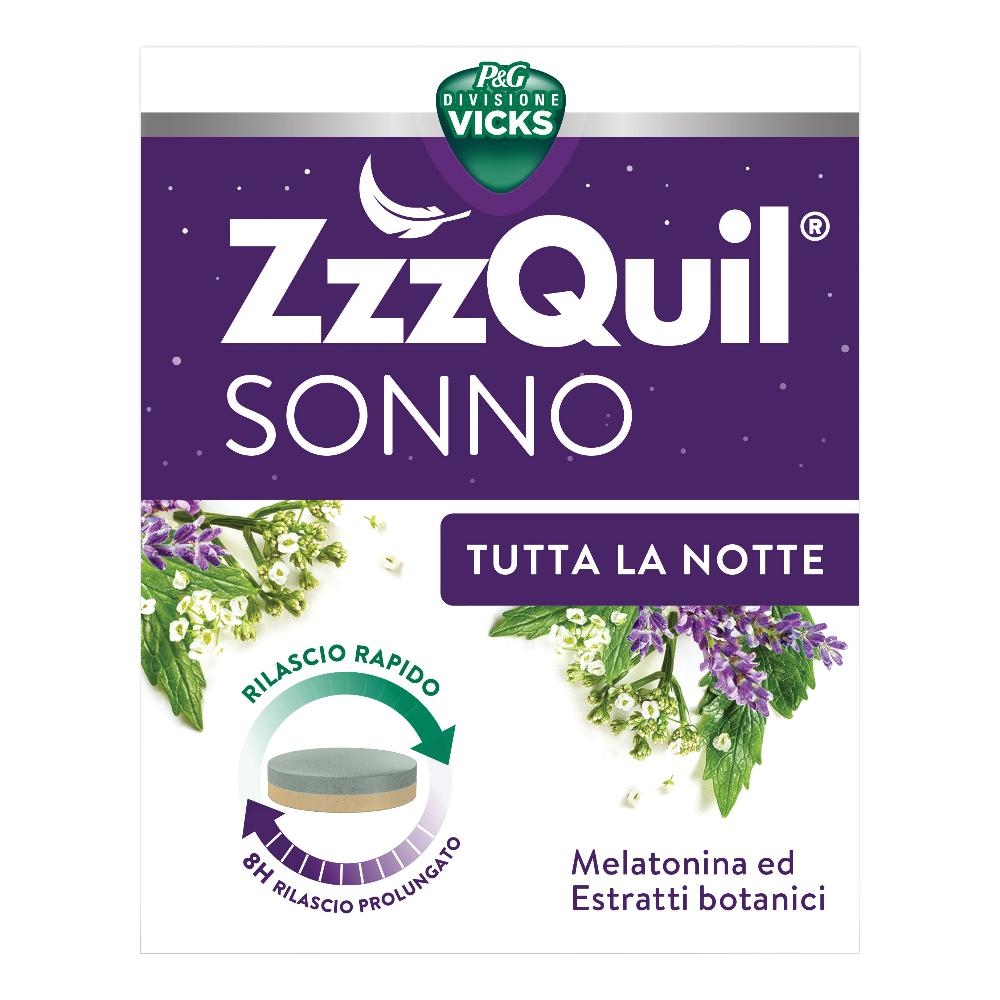 VICKS ZZZQUIL SONNO TUTTA LA NOTTE 28 COMPRESSE