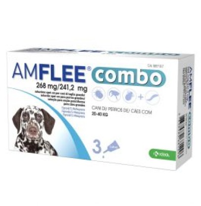 AMFLEE COMBO*3PIP268MG+241,2 VET