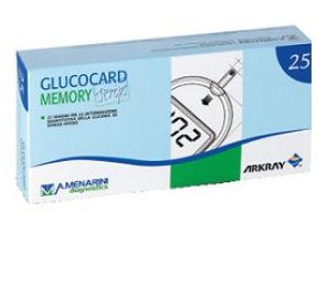 GLUCOCARD MEMORY STRIPS 25STR
