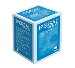 IPERSAL STERILE 3% 20FLAC 5ML