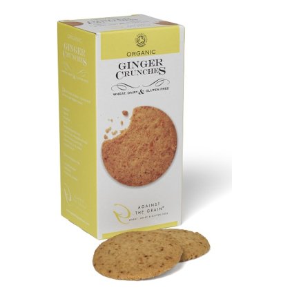 ORGANIC GINGER CRUNCHES 150G