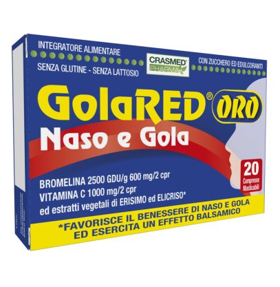 GOLARED Oro Naso&Gola 20Cpr