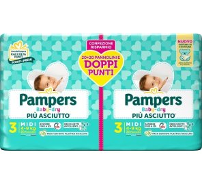 PAMPERS BD DUO DOWNCOUNT M 40P
