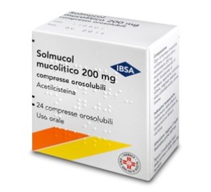 SOLMUCOL MUCOLITICO 24CPR 200