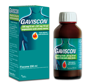 GAVISCON OS 500+267MG/10ML MEN