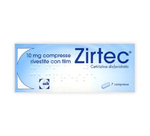 ZIRTEC 7CPR RIV 10MG