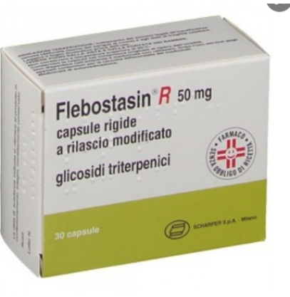 FLEBOSTASIN R 30CPS 50MG RM
