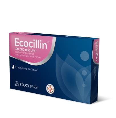 ECOCILLIN 6 Cps Vag.Rigide