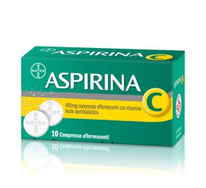 ASPIRINA C 10CPR EFF 400+240MG