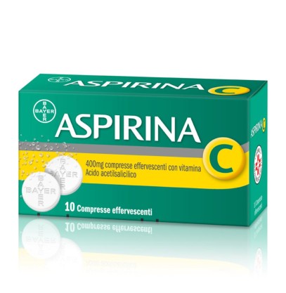 ASPIRINA C 10CPR EFF 400+240MG