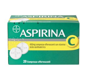 ASPIRINA C 20CPR EFF 400+240MG