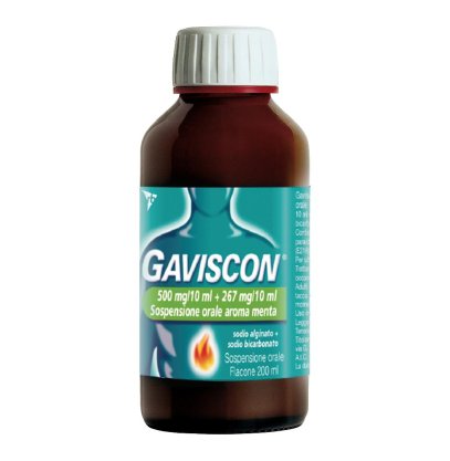 GAVISCON OS 500+267MG/10ML MEN