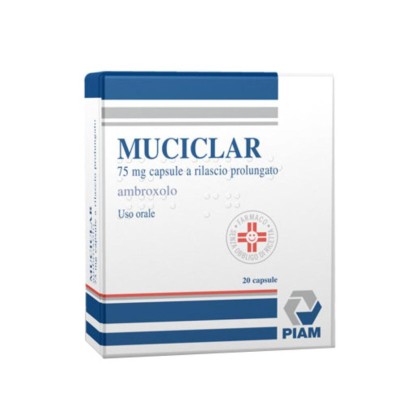 MUCICLAR 20CPS 75MG RP