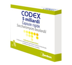CODEX 10CPS 5MLD 250MG