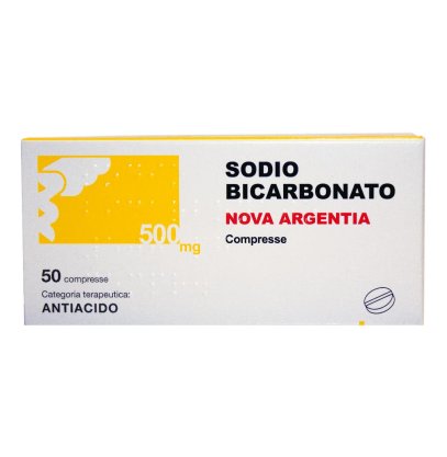 SODIO BICARB 50CPR 500MG