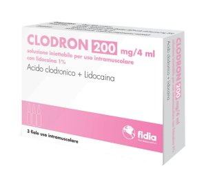 CLODRON IM 3F 200MG/4ML+LIDOC
