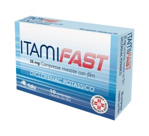 ITAMIFAST 10CPR RIV 25MG