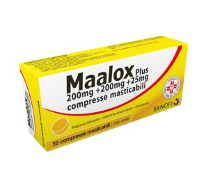 MAALOX PLUS 30CPR MAST