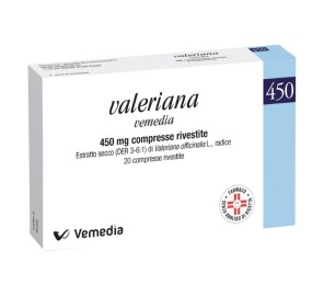VALERIANA VEMEDIA 20CPR RIV450