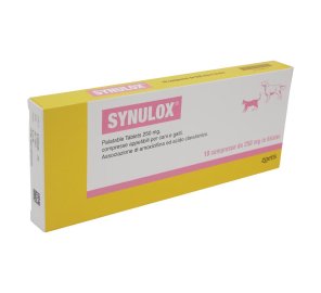 SYNULOX 10CPR 250MG