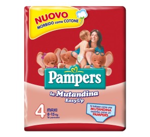 PAMPERS PANN EASY UP MAXI BS16